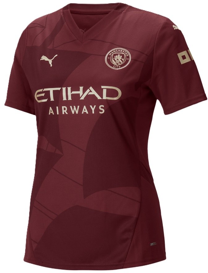 Camisa Feminina III Manchester City 2024 2025 Puma oficial 